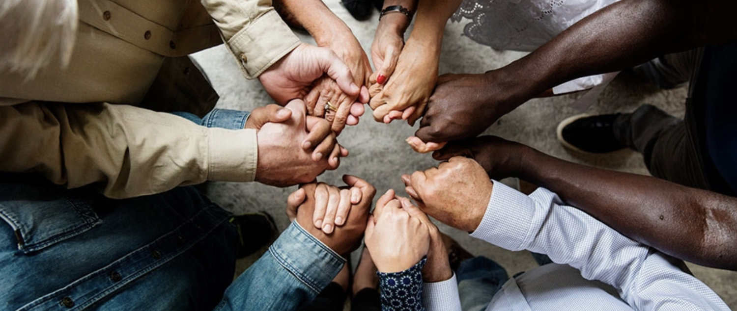 Ring of hands